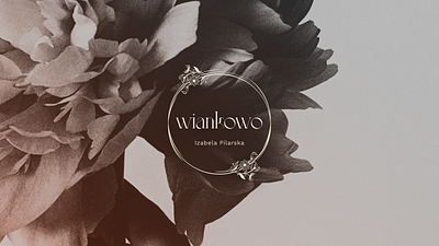 wiankowo - logo adobe brand branding figma floral flower flowers illustration illustrator logo logo design logotype