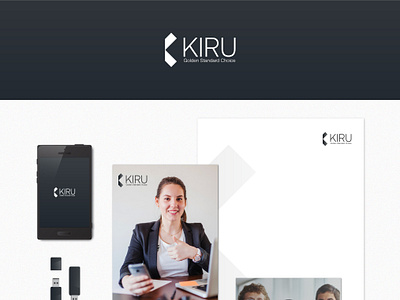 KIRU Branding advertising apple artwork banking bitcoin branding clean clean logo complete stationary design designer finance google graphic design logo logos minimal stationary stationary design stationary designer