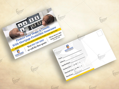 Insurance Postcard Design design direct mail postcard directmailpostcard eddm eddm postcard eddm postcard design flyer insurance postcard design postcard postcard design