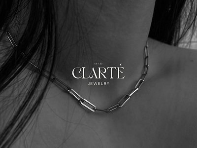 Clarte Jewelry Branding branding design graphic design logo typography vector