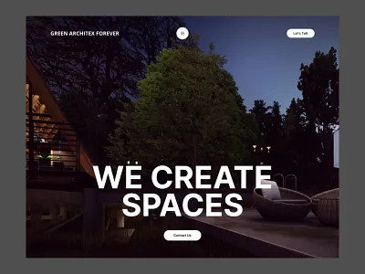 Architectural Agency website agency agency webstie architectural agency website business business website company company website corporate corporate website design hero banner home page site ui design uiux uiux design ux design web web design website