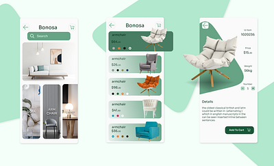 Furniture Store ui