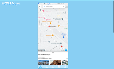 #29 DAY UI MAPS animation branding challenge dailyui design graphic design illustration logo ui uiux