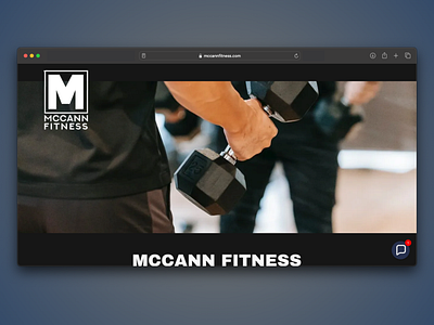McCann Fitness - Website beckett beckettr branding design easy graphic design kid web design website website design