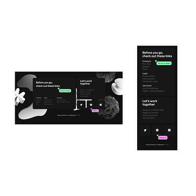 FOOTER branding design figma footer graphic design illustration productdersign ui uidesign web design website