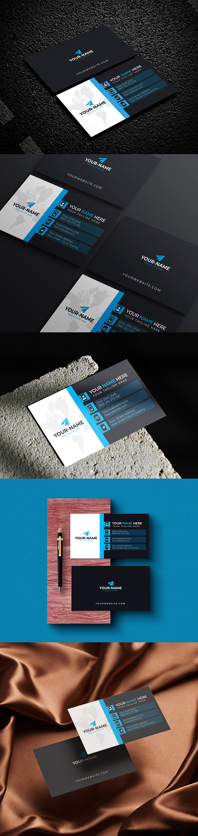 Corporate Business Card Design brand identity branding branding design business card business card design corporate business card corporate design graphic design modern business card smart card visiting card