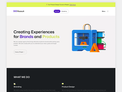 Rivasult Web Re-Design: Design Agency in Nigeria design ui ui design website