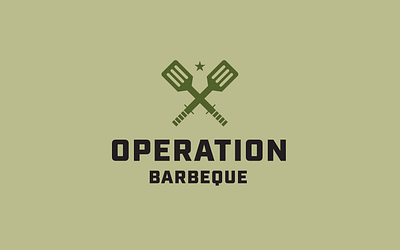 Operation BBQ Logo barbeque bbq branding graphic design identity logo texas