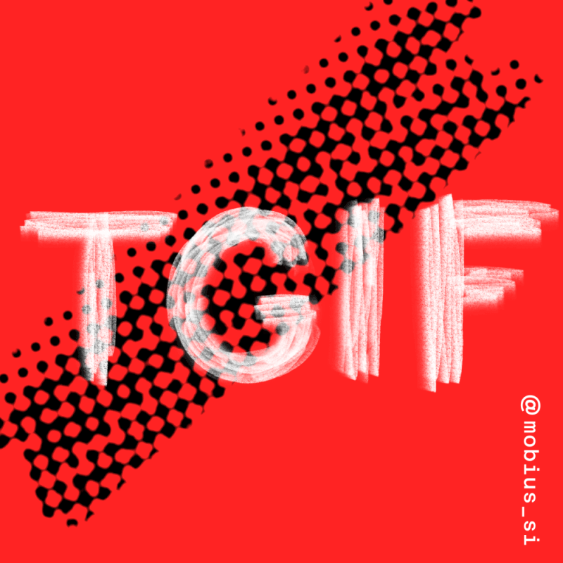 TGIF animation graphicdesign limited color palette motiondesign motiongraphics tgif typeanimation typography
