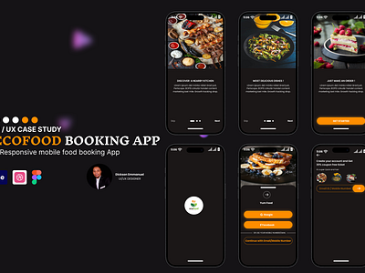 ECOFOOD BOOKING APP app design design designer food ordering app foodbooking app illustration mobile app mobile app design mobile ui design product design ui ui design ui research uiux design ux ux design