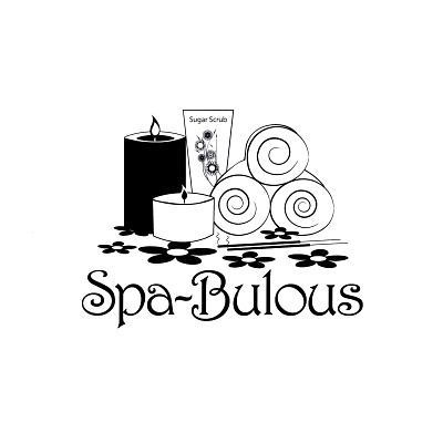 Adobe Illustrator: Spa-Bulous logo and envelope graphic design illustrator logo spa