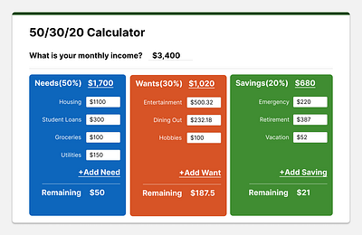 Daily UI Challenge #4: Calculation calculation dailyui product design ui ui design ux ux design