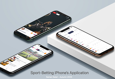 Online Sport Betting Application application ios ui uiapp uidesign