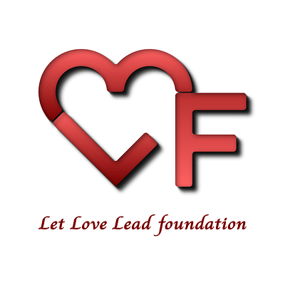 Logo for "Let Love Lead Foundation" branding design graphic design let love lead foundation logo logo typography ui