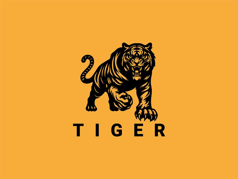 Tiger Fight designs, themes, templates and downloadable graphic