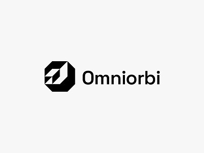 Omniorbi abstract icon logo modern orbit rocket simple space tech