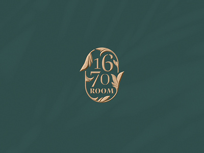 1670 ROOM branding graphic design logo