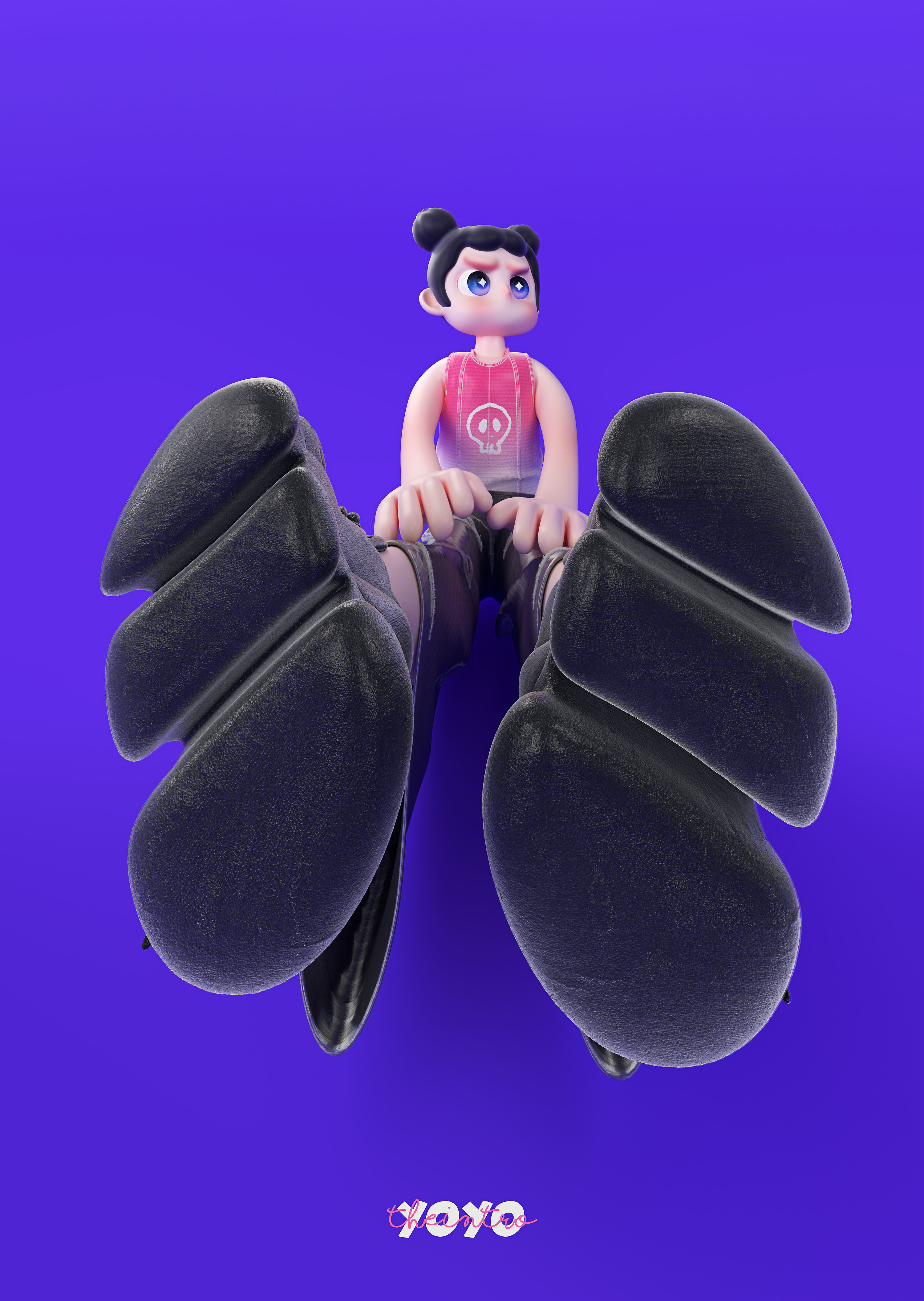 3D Miss YoYo Vol.3 3d c4d cloth cute design fashion girl lovely octane render