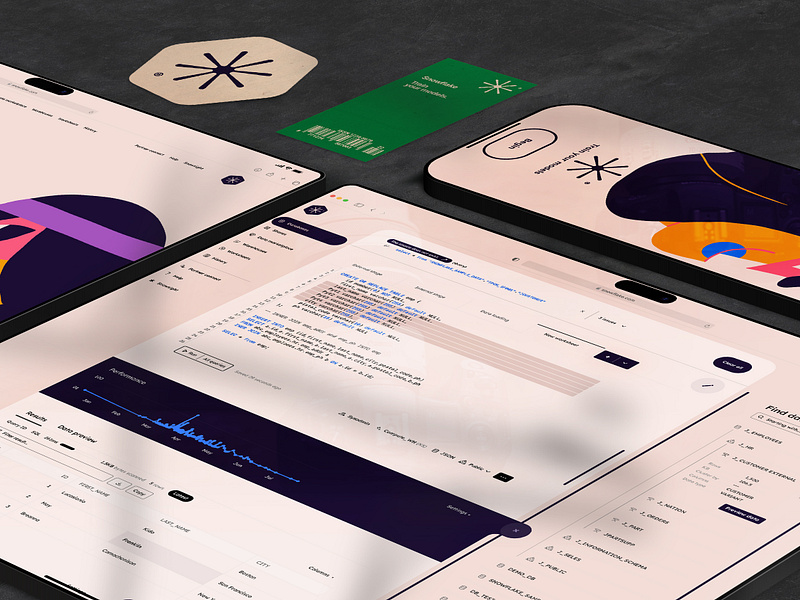 Train your models ❄️ Snowflake UI redesign & rebranding mobile