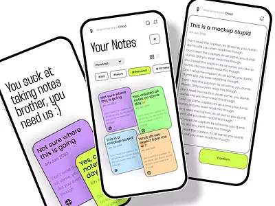Task manager app design mobile app app designer app developer app development card cards cute app modern app neobrutalism neubrutalism note app note taking notepad notes app task app task management task manager todo todo app ui designer ui ux designer