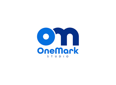 OneMark Studio creative logo design studio logo logo design minimal logo