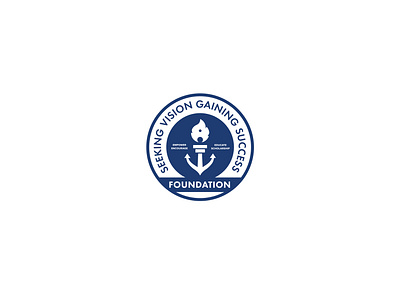 Seeking Vision Gaining Success Foundation hbcu logo logo design nonprofit organization visual brand identity