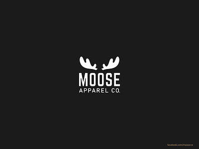 Moose apparel logo branding design abstract logo apparel brand identity branding clothing brand graphic design logo logo design logo designer logo mark logofolio moose logo vector logo