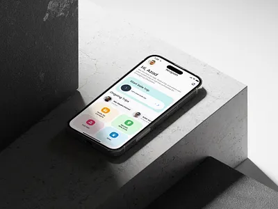Nirapath App Home Screen animation branding motion graphics ui
