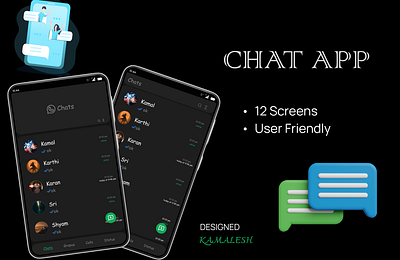CHATAPP 1.0 app chatapp design messageapp messagekit messenger newdesign template templatekit ui uikit uiux uxdesign