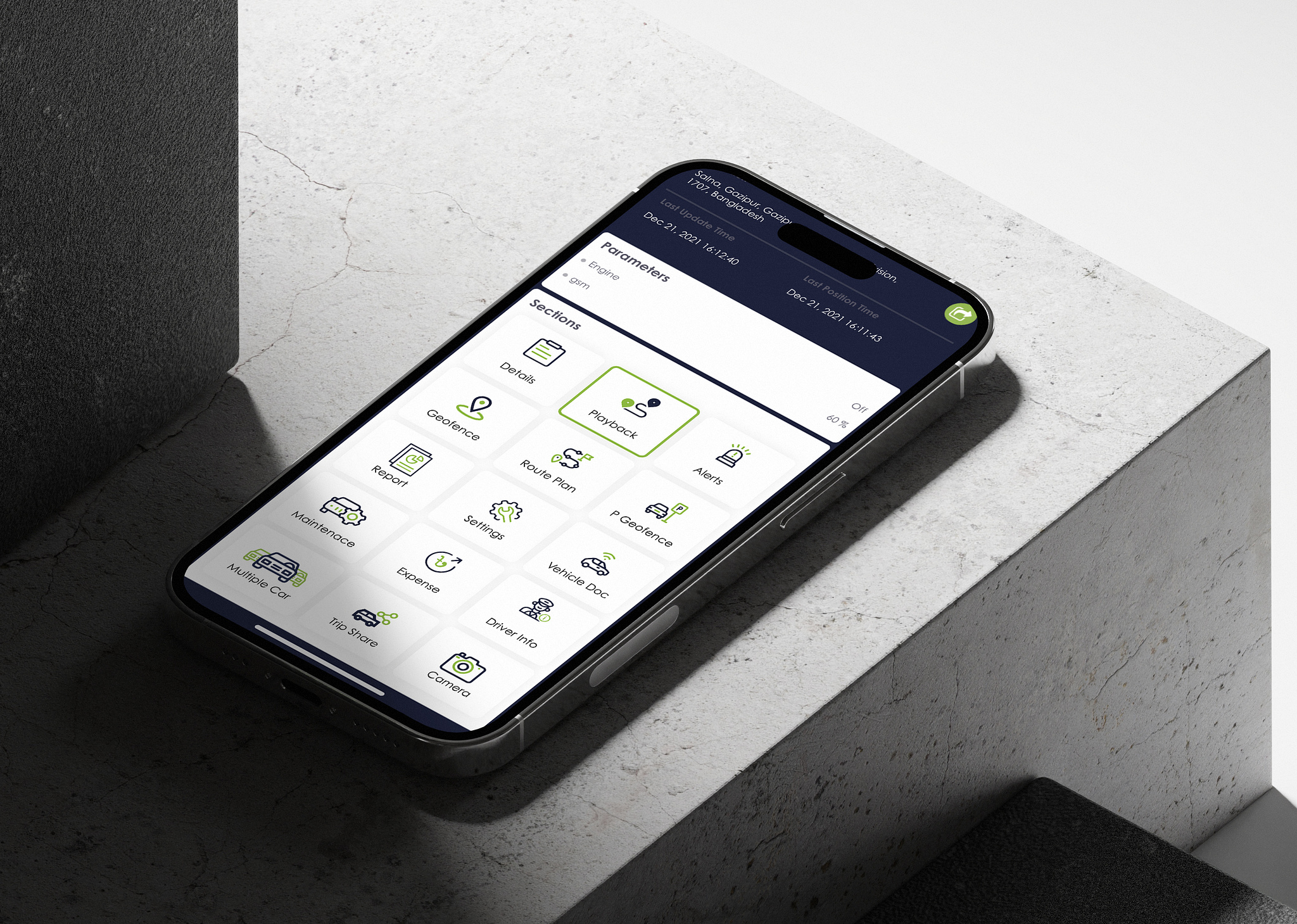 Carcopolo App UI/UX - Vehicle Tracking System by Azad on Dribbble