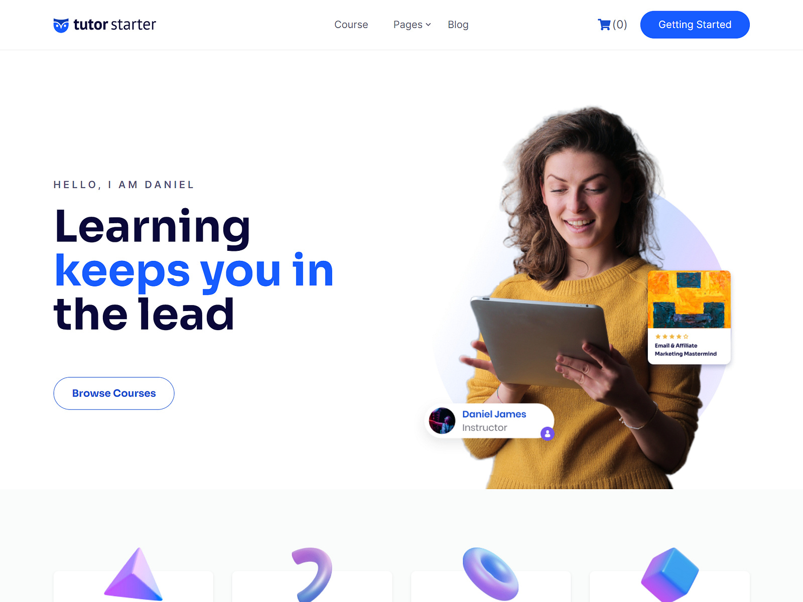 Tutor Lms Website By Shohel Taysir On Dribbble Tutor Lms Website By Shohel Taysir On Dribbble