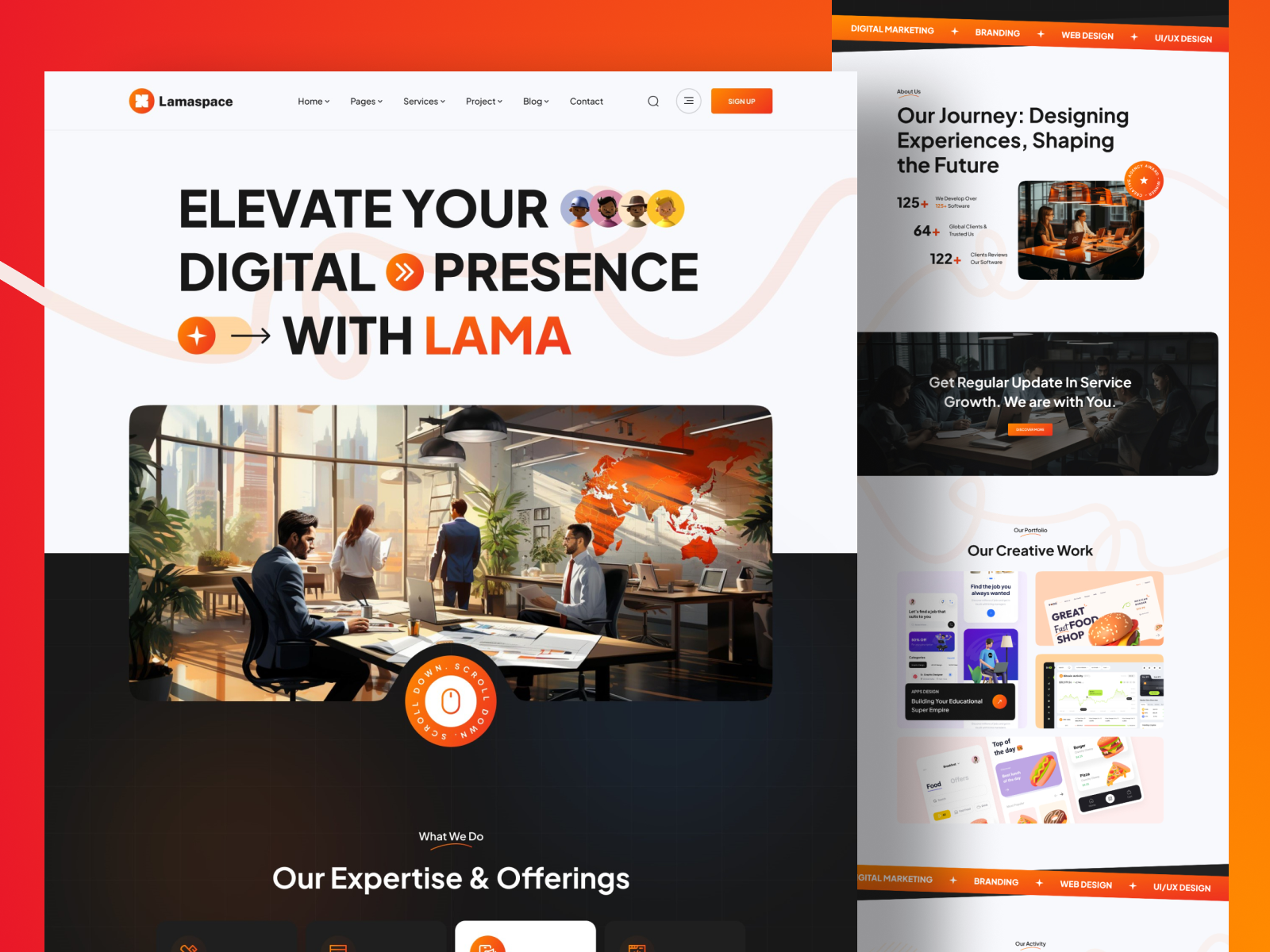 Example of Professional Website Design Solutions