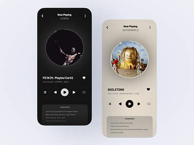 Daily UI #9 - Music Player dailyui graphic design ui