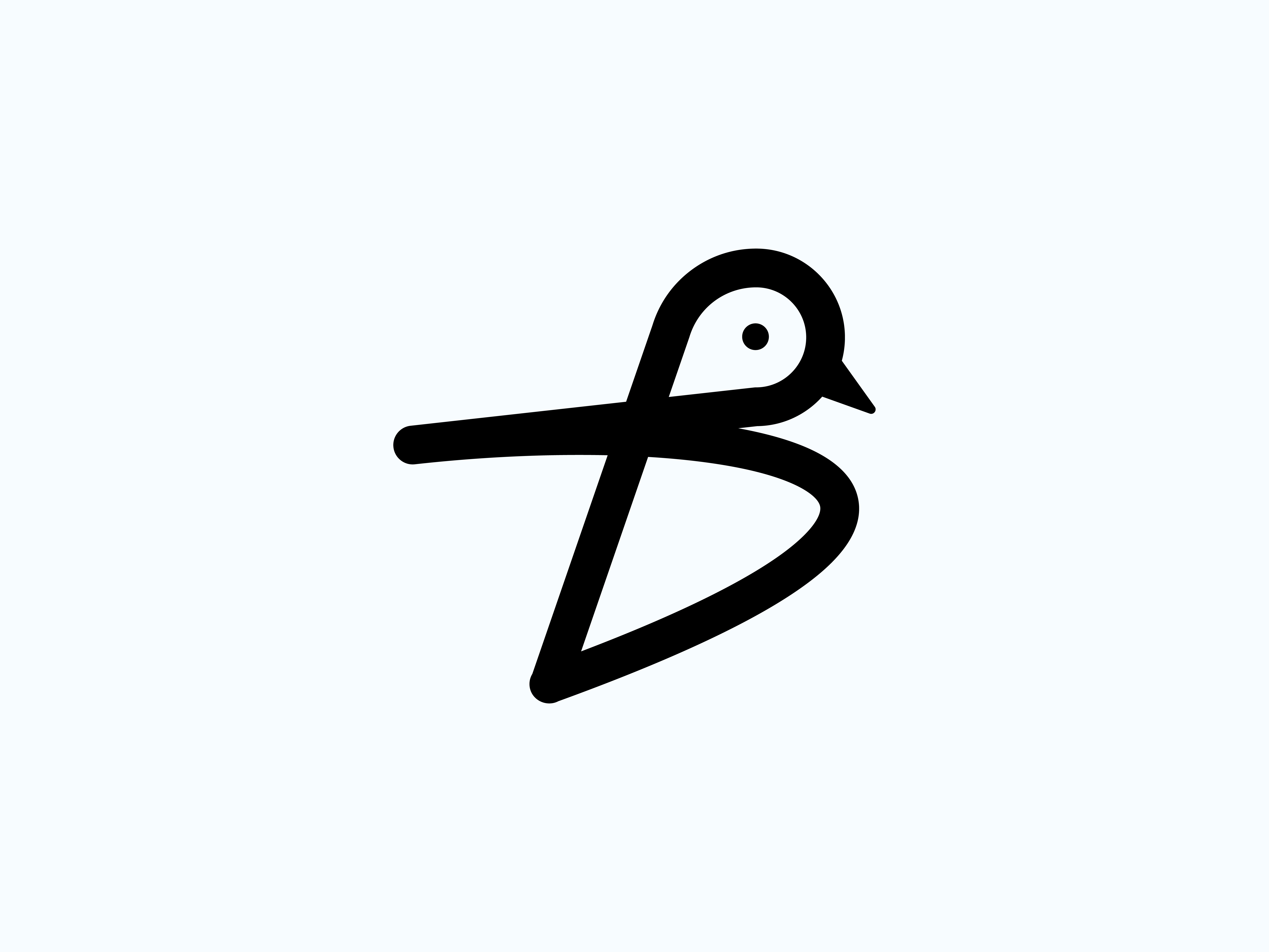 B Letter With Bird Designs, Themes, Templates And Downloadable Graphic ...