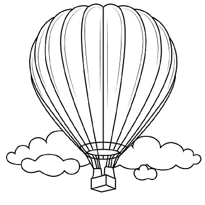 Hot Air Balloon Coloring Page adult coloring book coloring book coloring book for adult coloring book for kids coloring page design drawing graphic graphic design handdrawing hot air balloon hot air balloon coloring pages illustration kdp content kids coloring book line art line drawing unique coloring page vector art vector illustration