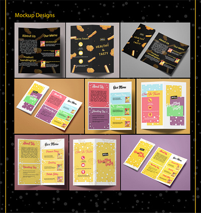 McCain Brochure branding designing graphic design infographic infographics information designing informationdesign