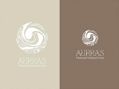 Aurras Transformation Logo design logo design logotype sound meditation visual identity
