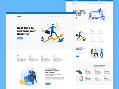 Corporate Business Bootstrap 5 Template - Karen modern