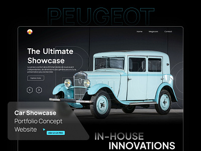 Car's Portfolio UI UX Design by ASH UI UX on Dribbble