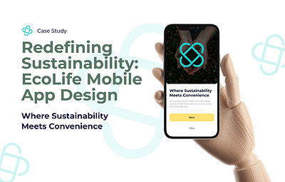 Redefining Sustainability: EcoLife Mobile App Design app appui appux branding casestudy clothing design ecofriendly ecolife ecommerce figma graphic design green illustration logo ui uidesign ux uxcasestudy vector