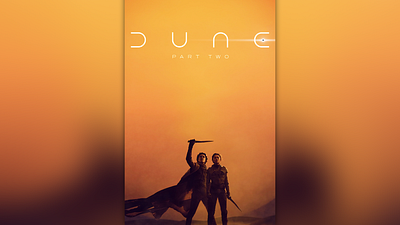 🏜 Dune Part two 3d actors chani desert dune film heat illustration motion picture movie paul atreides sand suit sun vfx video editing visual effects weapon wind
