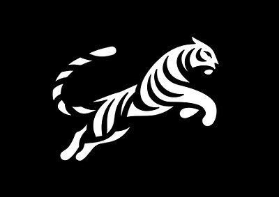 TIGER animal branding cat design graphic design icon identity illustration jungle logo safari savage tiger tigre ui