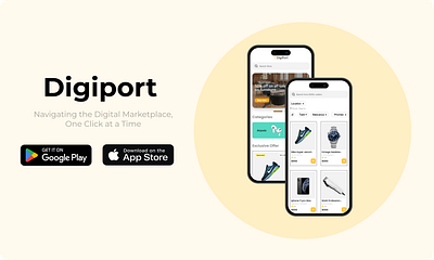 Digiport digital ecommerce product ui