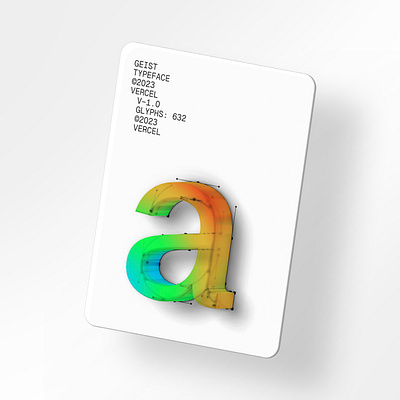 3D UI Card ✦ Typography ✦ Spline 3d graphic design ui