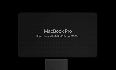 Interactive Macbook Pro 3D ✦ Spline 3d ui