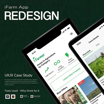 iFarmer App Redesign accessibility agriculture agritech ui app design color palette components farming layout mobile design product design redesign typography ui ui design usability ux design