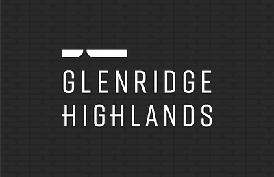 Glenridge Highlands brand brand identity brand identity design branding commercial real estate design graphic design logo
