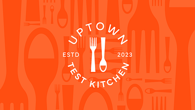 Uptown Test Kitchen brand identity brand identity design branding design graphic design illustration logo restaurant vector