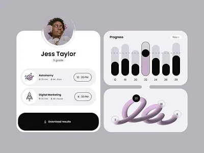Concept Vibes kit product ui ux web