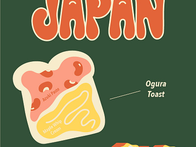 Japan July! design graphic design illustration typography